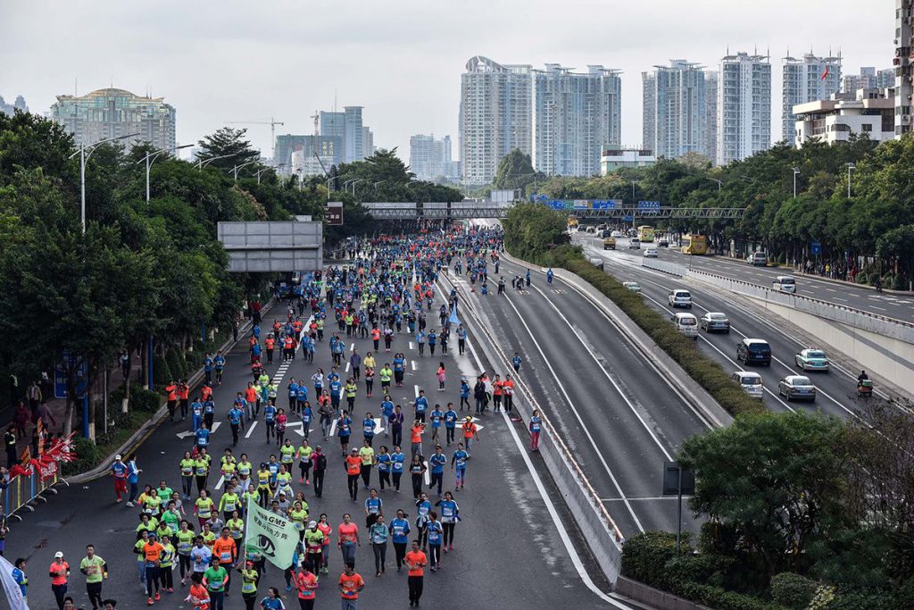 图2 优化信号控制系统后的马拉松