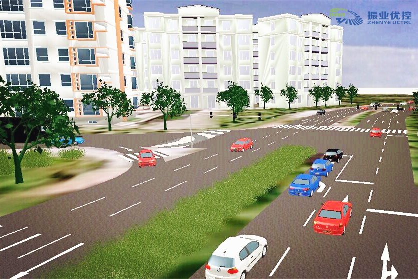 图1 交通仿真