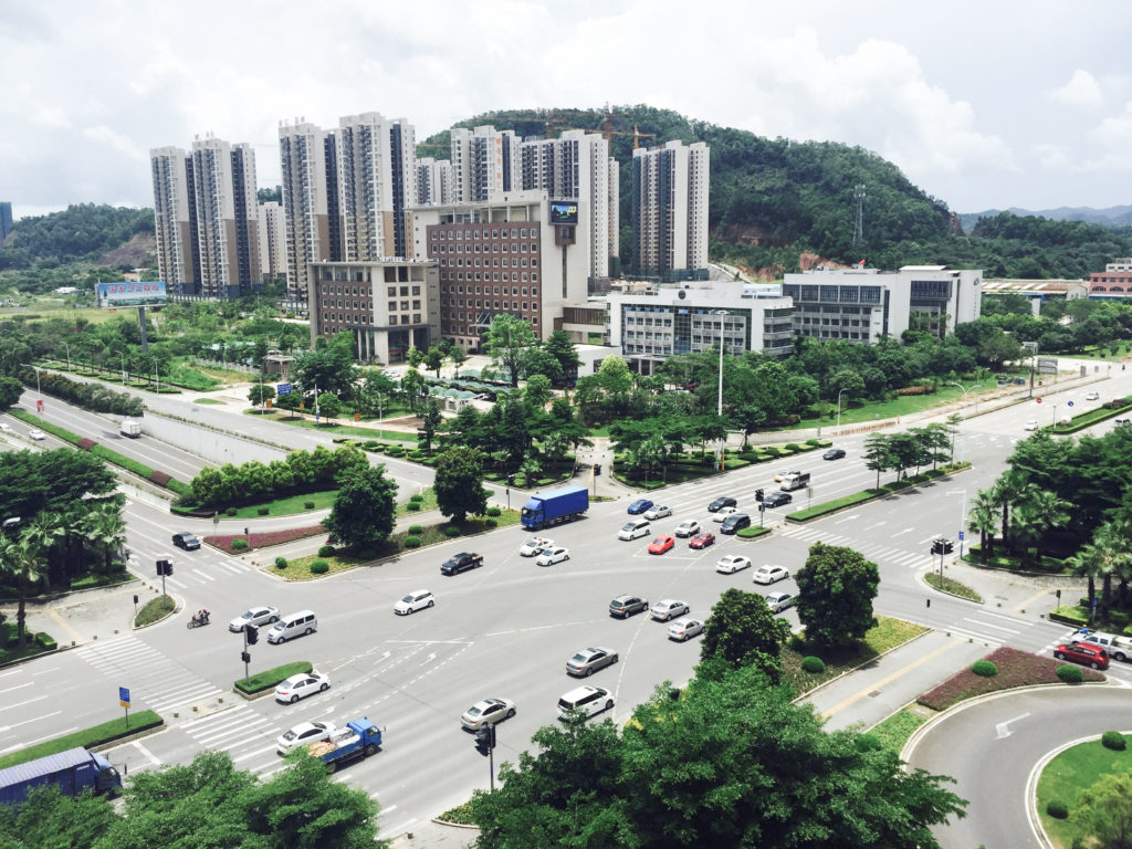 图1 中山市主干道顺畅（博爱路/长江路）