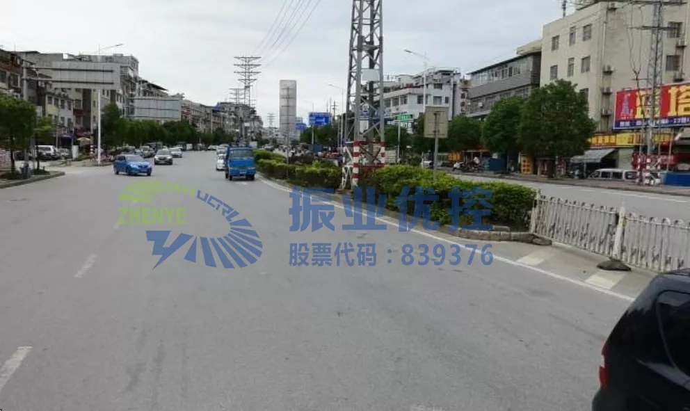 图3 北进口左转车道拓展情况