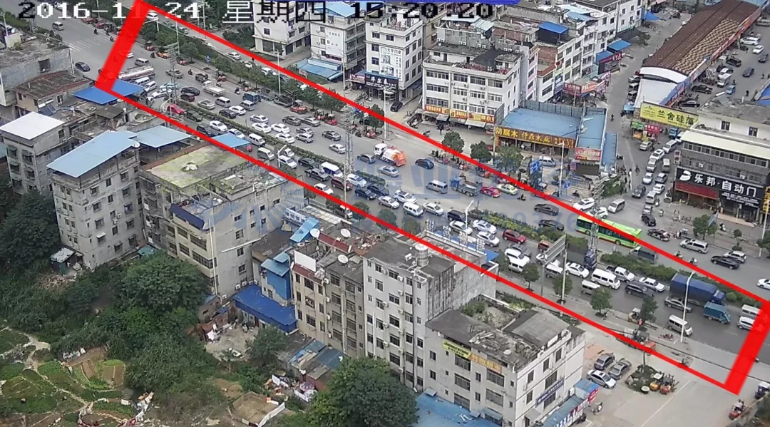 图4 第一次优化前北进口车辆排队情况