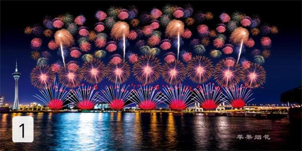 图1 烟花汇演
