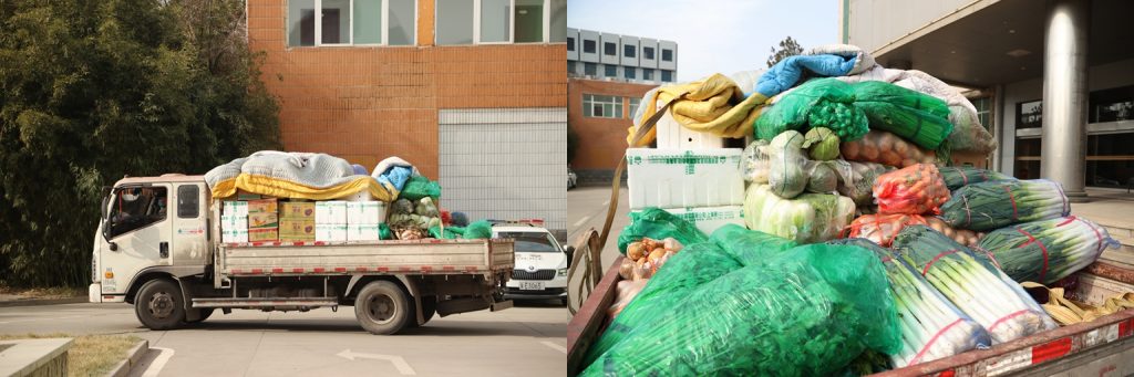 图2 爱心物资抵达邢台交警支队