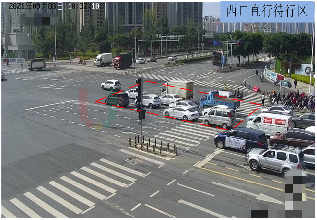 图11 综合待行区周期容车量