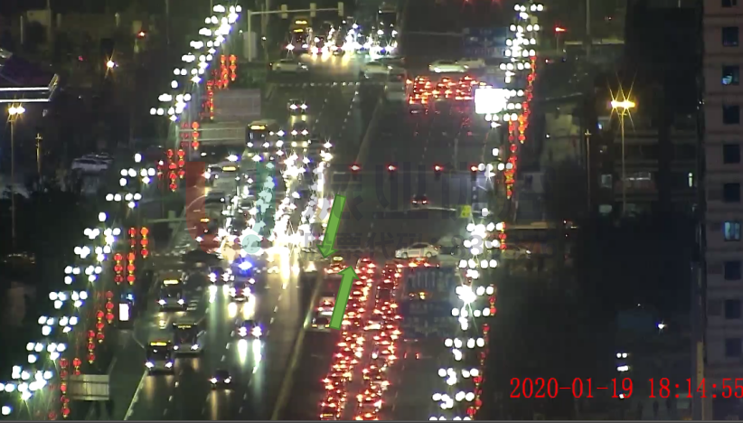 图2 路口优化前运行情况