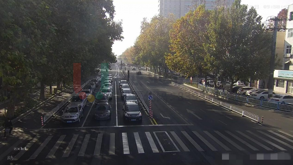 图15 新八一路口运行情况（优化后）