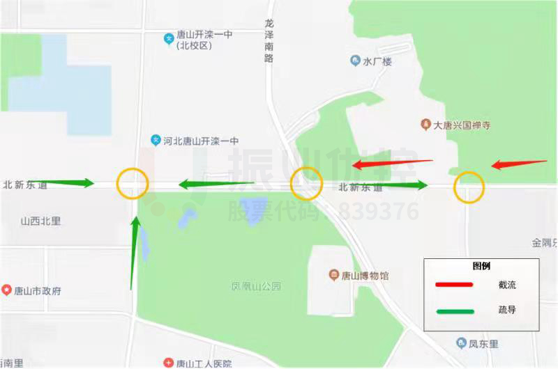 图8 “外截内疏”控制策略示意图