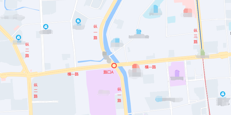 图1 路口区位图